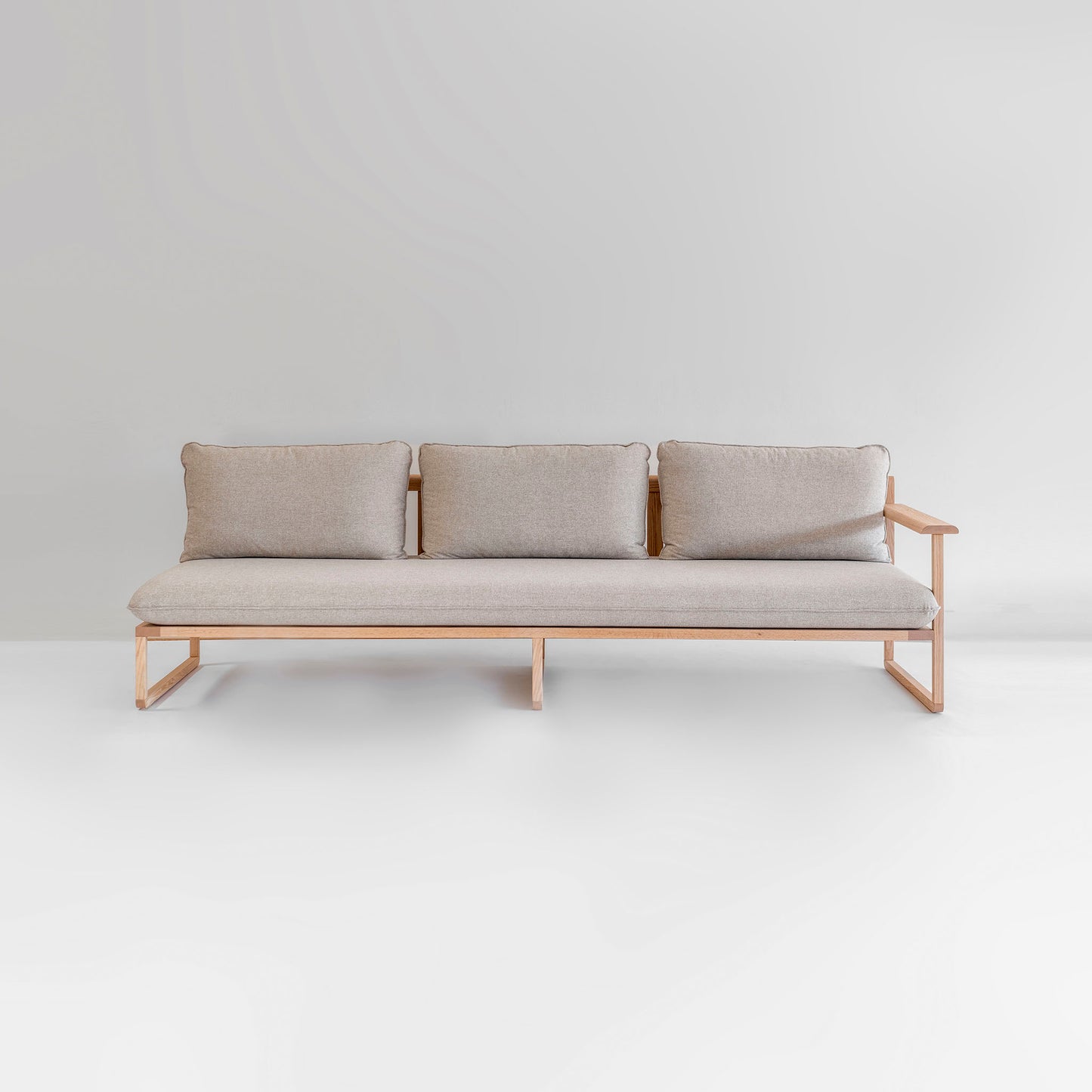 Long Chair 2.6M | Zepel Doe Linen (In Stock)