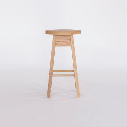Olive Stool | Solid American Oak (In Stock)