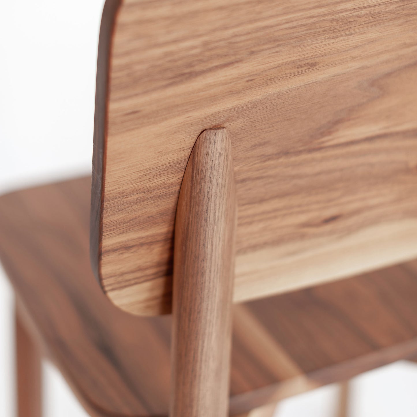 Muhuhu Dining Chair | Solid American Walnut Natural (Ex Display Stock)