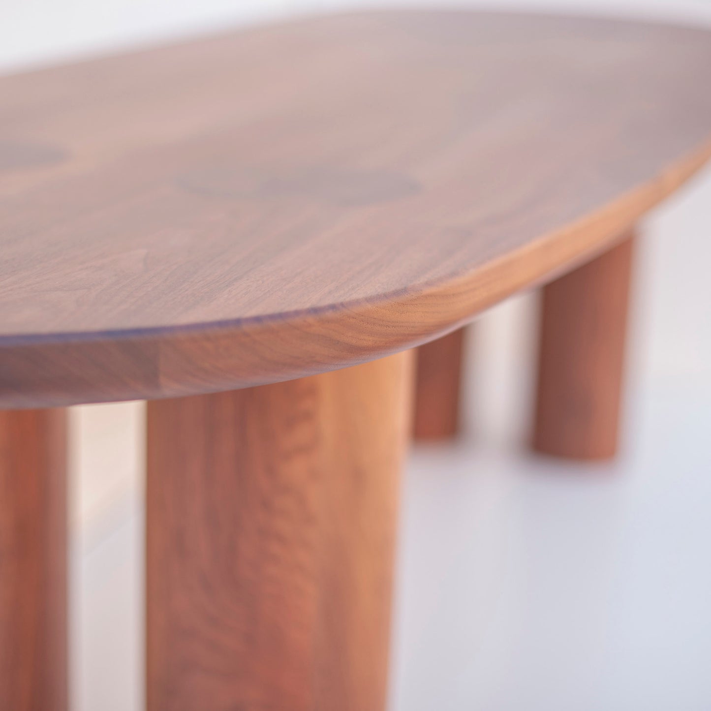 Marara Table 2.7M | Solid American Walnut | Asymmetrical (Ex Display Stock)
