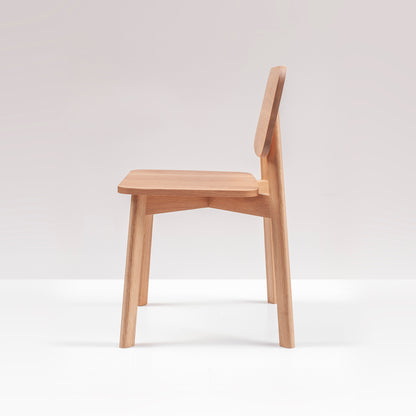 Muhuhu Dining Chair | Solid American Oak Natural (In Stock)